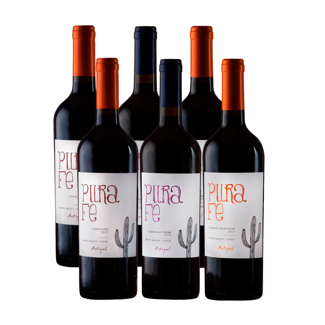 Pura Fe Colección 6 botellas