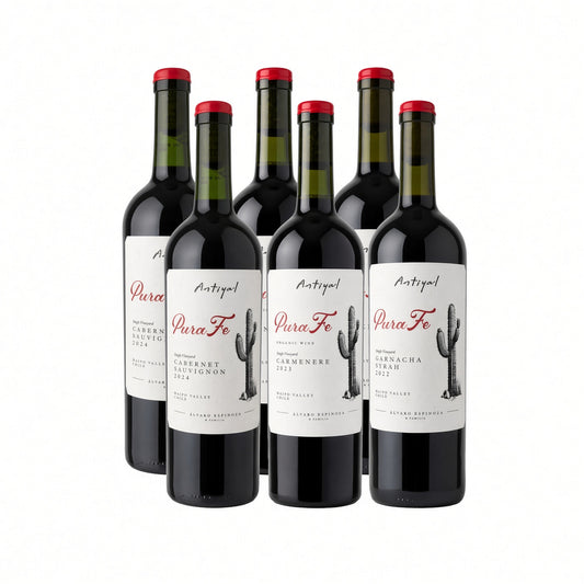 Colección Vinos Pura Fe x6
