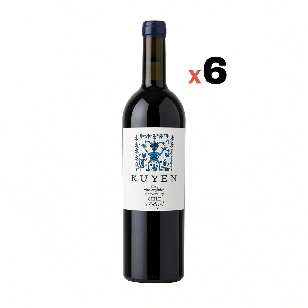 Kuyen Blend 2020 Caja 6 botellas