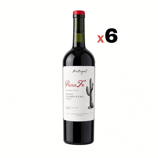 Pura Fe Carmenere Caja 6 botellas