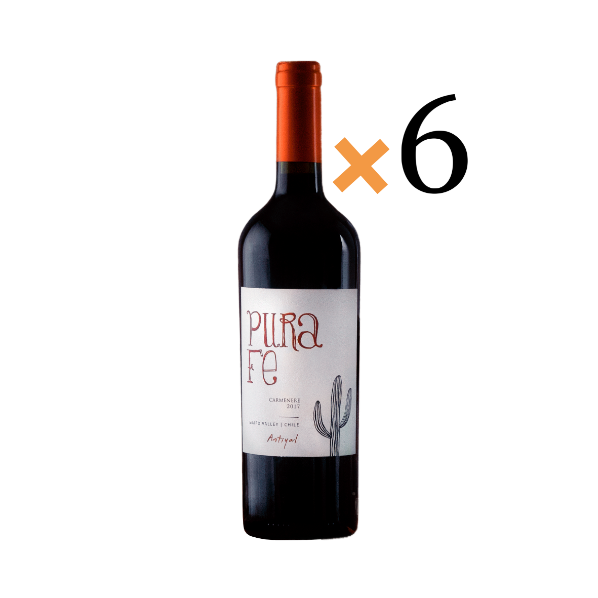 Pura Fe Carmenere Caja 6 botellas